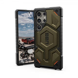 Urban Armor Gear (UAG) Samsung Galaxy S24 Ultra -suojakuori Monarch Kevlar Element Green