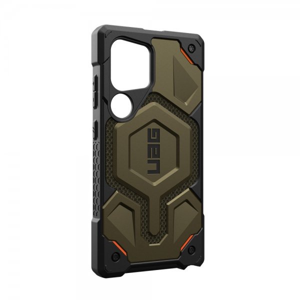 Urban Armor Gear (UAG) Samsung Galaxy S24 Ultra -suojakuori Monarch Pro MagSafe Element Green
