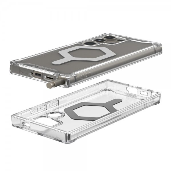 Urban Armor Gear (UAG) Samsung Galaxy S24 Ultra Plyo Pro MagSafe Suojakuori Ice Silver