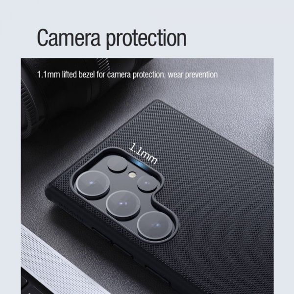 Nillkin Samsung Galaxy S24 Ultra Kuoret Super Frosted Shield Pro MagSafe Vihreä