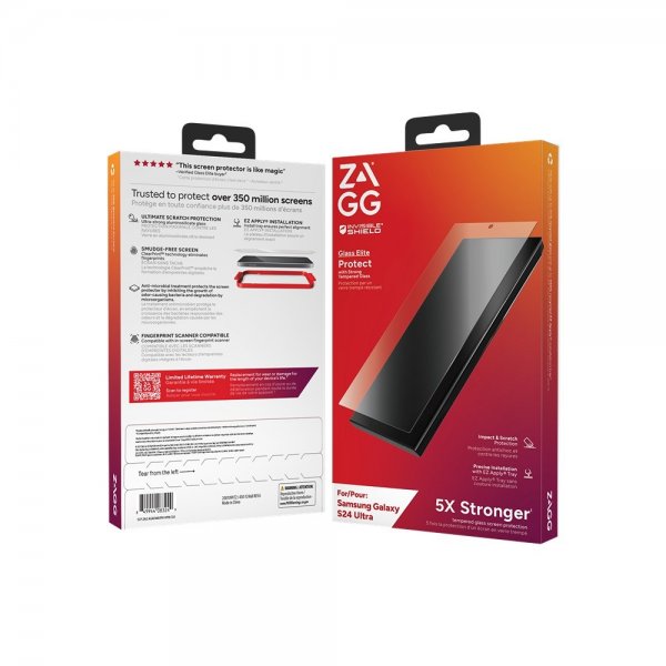 ZAGG InvisibleShield Samsung Galaxy S24 Ultra -näytönsuoja Glass Elite