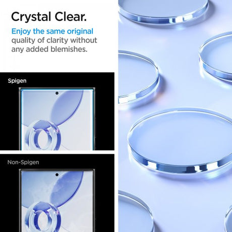 Spigen Samsung Galaxy S24 Ultra -näytönsuoja GLAS.tR EZ Fit 2-pakkaus