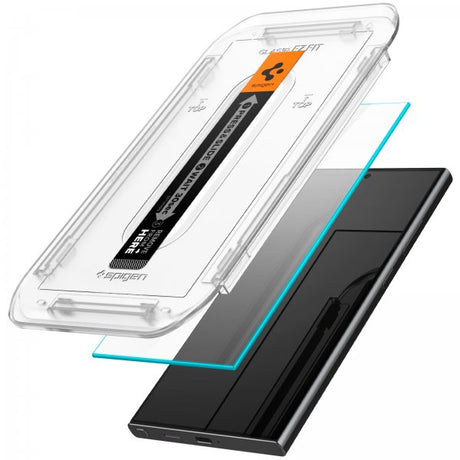 Spigen Samsung Galaxy S24 Ultra -näytönsuoja GLAS.tR EZ Fit 2-pakkaus