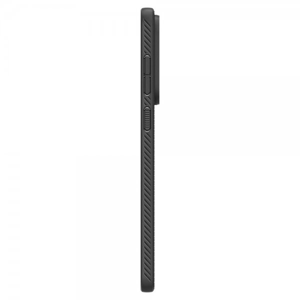 Spigen Samsung Galaxy S25 Edge Suojakuori Liquid Air Mattamusta