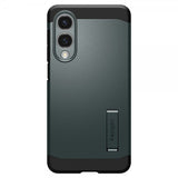 Spigen Samsung Galaxy S25 Edge -suojakuori Tough Armor MagFit Abyss Green