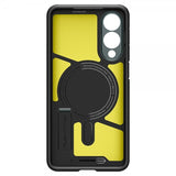 Spigen Samsung Galaxy S25 Edge -suojakuori Tough Armor MagFit Abyss Green