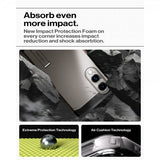 Spigen Samsung Galaxy S25 Edge -suojakuori Tough Armor MagFit Gunmetal