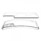 Spigen Samsung Galaxy S25 Edge Ultra Hybrid MagFit kirkas valkoinen kuori