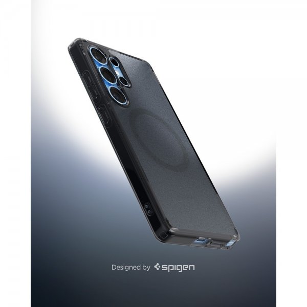 Spigen Samsung Galaxy S25 Edge -kuori Ultra Hybrid MagFit Frost Black