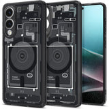 Spigen Samsung Galaxy S25 Edge -kuori Ultra Hybrid Zero One MagFit, musta