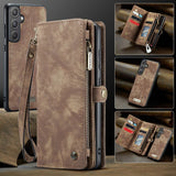 CaseMe Samsung Galaxy S25 FE -kotelo 008 Series Irrotettava kuori Ruskea