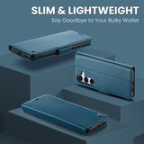 CaseMe Samsung Galaxy S25 FE Suojakotelo 023 Series Sininen