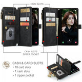 CaseMe Samsung Galaxy S25 FE Kotelo C30-sarja Musta