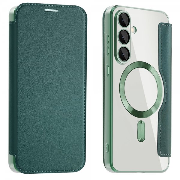 Samsung Galaxy S25 FE -kuori MagSafe Vihreä