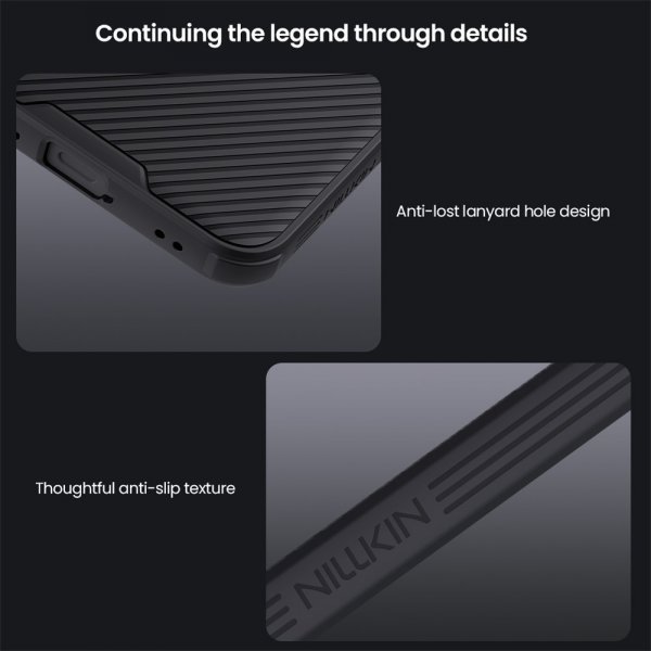 Nillkin Samsung Galaxy S25 FE Kuori CamShield Pro Musta