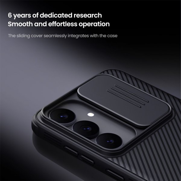 Nillkin Samsung Galaxy S25 FE Kuori CamShield Pro Musta