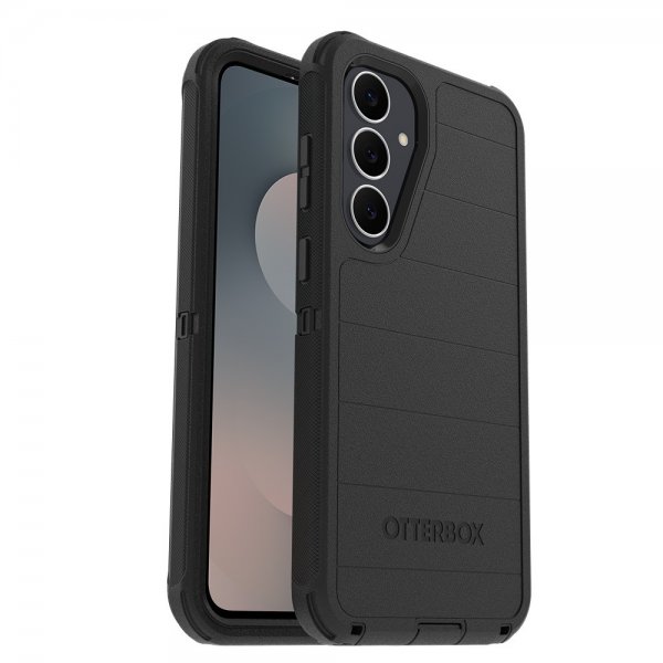 Otterbox Samsung Galaxy S25 FE Defender Pro -suojakuori, musta