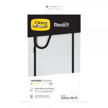 Otterbox Samsung Galaxy S25 FE Suojakuori React Black Crystal