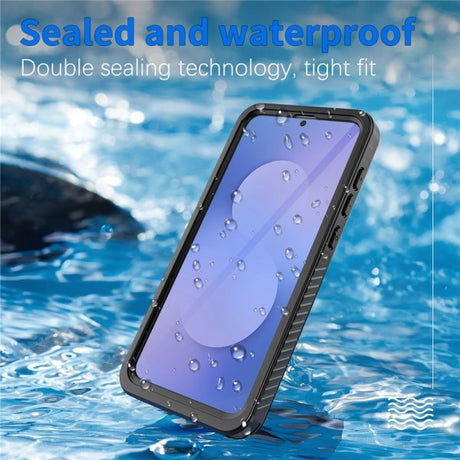 Redpepper Samsung Galaxy S25 FE Kuori Vedenkestävä IP68 Musta