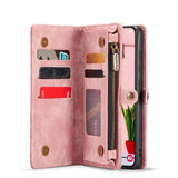 CaseMe Samsung Galaxy S25 -suojakotelo 008 Series, irrotettava kuori, vaaleanpunainen