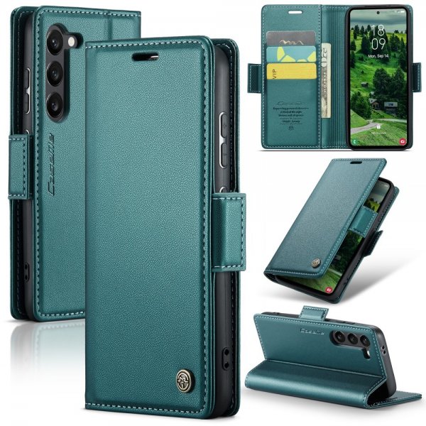 CaseMe Samsung Galaxy S24/S25 Kotelo 023 Series Vihreä