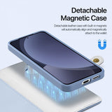 Dux Ducis Samsung Galaxy S25 -suojakotelo 2-in-1 Lawa Series MagSafe, sininen