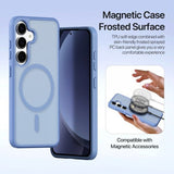 Dux Ducis Samsung Galaxy S25 -suojakotelo 2-in-1 Lawa Series MagSafe, sininen