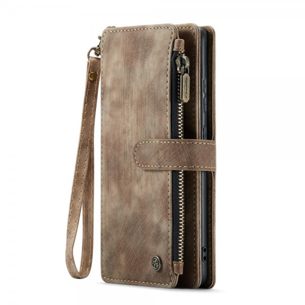 CaseMe Samsung Galaxy S24/S25 Kotelo C30 Series Ruskea