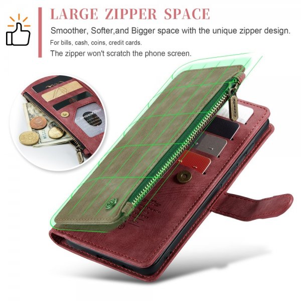 CaseMe Samsung Galaxy S24/S25 Kotelo C30 Series Punainen