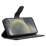 Nordic Covers Samsung Galaxy S24/Galaxy S25 Kotelo Essential Leather Raven Black