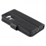 Nordic Covers Samsung Galaxy S24/Galaxy S25 Kotelo Essential Leather Raven Black