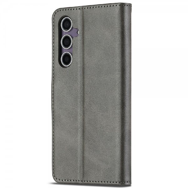 Lc.Imeeke Samsung Galaxy S25 Suojakotelo Korttipidikkeellä Jalustatoiminnolla Harmaa