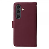 Betopnice Samsung Galaxy S25 -suojakotelo irrotettavalla kuorella 005 Punainen