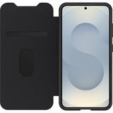 Otterbox Samsung Galaxy S25 React Folio -suojakotelo, Black Crystal
