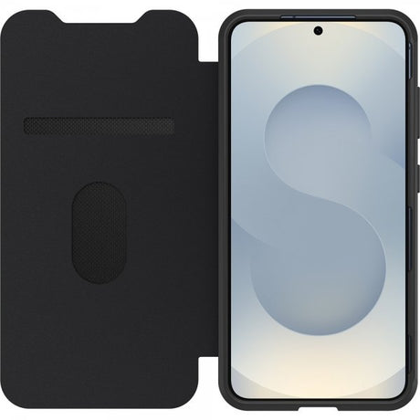 Otterbox Samsung Galaxy S25 React Folio -suojakotelo, Black Crystal