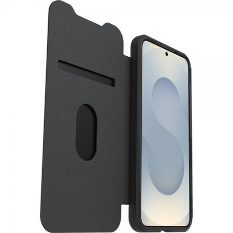 Otterbox Samsung Galaxy S25 React Folio -suojakotelo, Black Crystal