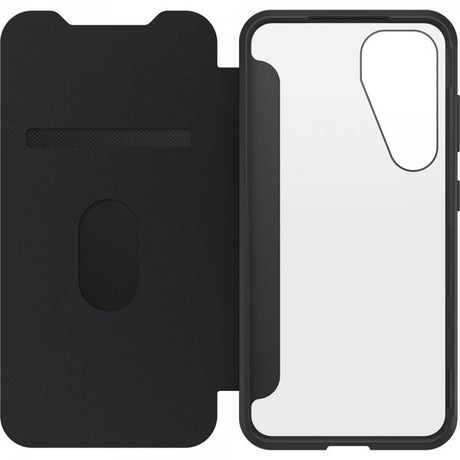 Otterbox Samsung Galaxy S25 React Folio -suojakotelo, Black Crystal