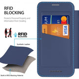 Dux Ducis Samsung Galaxy S25 Kotelo Skin X Pro Series Kickstand MagSafe Sininen
