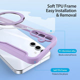 Dux Ducis Samsung Galaxy S25 Fodral Skin X Pro Series Jalusta MagSafe Violetti
