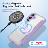 Dux Ducis Samsung Galaxy S25 -suojakotelo Skin X Pro Series MagSafe, violetti