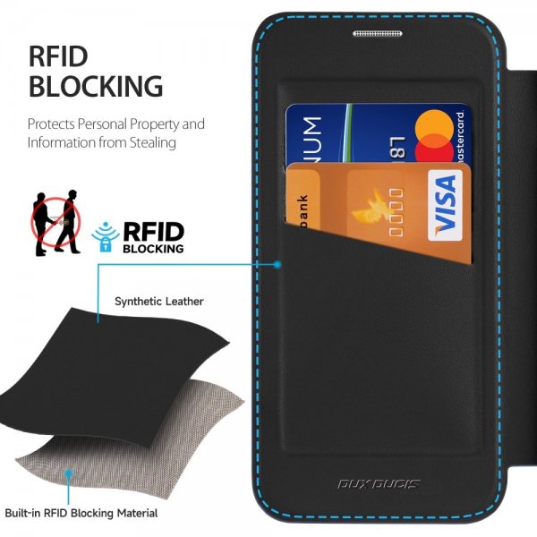 Dux Ducis Samsung Galaxy S25 -suojakotelo Skin X Pro Series MagSafe musta