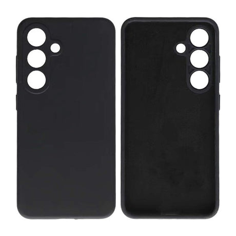 Samsung Galaxy S25 Kuori Silikoni Musta