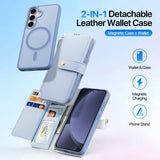 Dux Ducis Samsung Galaxy S25 Plus kotelo 2-in-1 Lawa Series MagSafe sininen