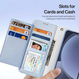 Dux Ducis Samsung Galaxy S25 Plus kotelo 2-in-1 Lawa Series MagSafe sininen