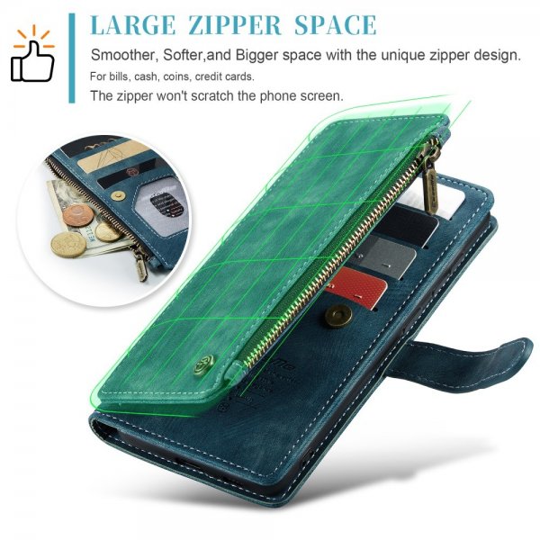 CaseMe Samsung Galaxy S24 Plus/S25 Plus C30 Series -suojakotelo, sininen