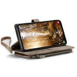 CaseMe Samsung Galaxy S24 Plus/S25 Plus C30 Series Kotelo, Ruskea