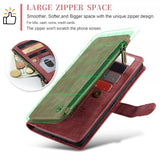CaseMe Samsung Galaxy S24 Plus/S25 Plus C30 -sarjan kotelo, punainen