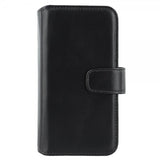 Nordic Covers Samsung Galaxy S24 Plus/Galaxy S25 Plus Essential Leather Raven Black -kotelo