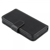 Nordic Covers Samsung Galaxy S24 Plus/Galaxy S25 Plus Essential Leather Raven Black -kotelo
