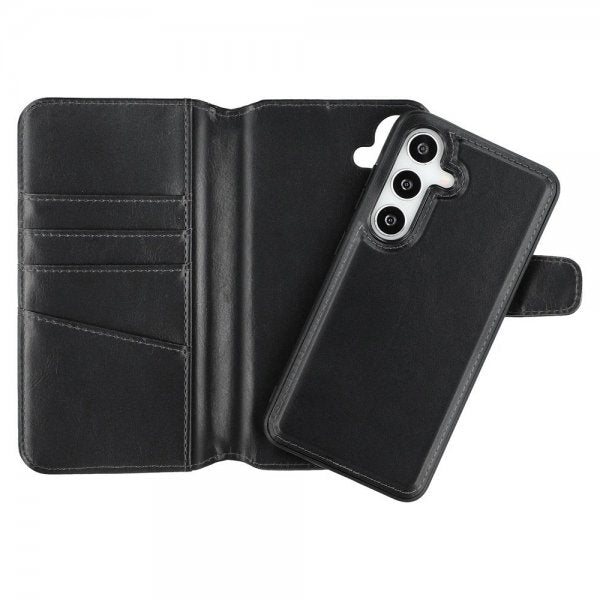 Nordic Covers Samsung Galaxy S24 Plus/Galaxy S25 Plus -suojakotelo MagLeather Raven Black